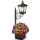 Lampa solara cu ghiveci integrat, LED alb cald