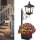 Lampa solara cu ghiveci integrat, LED alb cald