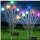 Set 2 x Lampa solara LED Multicolor, 8 bulbi licurici