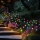 Set 4 x Lampa solara LED Multicolor, 8 bulbi licurici