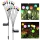 Set 4 x Lampa solara LED Multicolor, 8 bulbi licurici