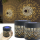 Set 4 x Lampa solara Mandala Alb cald
