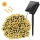 Instalatie solara 300 LED, 30 metri, Alb cald
