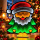 Lampa oglinda, decoratiune cu LED, Infinity Light - Green Santa