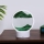 Lampa decorativa tip clepsidra, nisipuri miscatoare, Mov