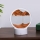 Lampa decorativa tip clepsidra, nisipuri miscatoare, Mov