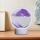 Lampa decorativa tip clepsidra, nisipuri miscatoare, Portocaliu