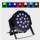 Set 4 x Reflector 36 LED RGB cu jocuri de lumini