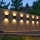 Set 4 x lampa solara 4 LED lumina bidirectionala
