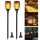 Set 4/8/12 x Lampa solara tip torta cu efect flacara, 30 cm