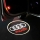 Set 2 holograme LED cu logo AUDI pentru portiere