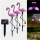 Set 3 x Lampa solara Flamingo 52 cm