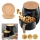 Friteuza AirFryer 2400 W, 6L + Set 200 hartii copt