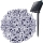 Instalatie cu incarcare solara, 300 LED, 30 metri, Alb rece