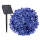 Set 2 x Instalatie solara, 300 LED, 30 metri, Albastru
