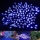 Set 2 x Instalatie solara, 300 LED, 30 metri, Albastru