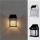 Set 4 x Lampa solara de perete, senzor de miscare, LED 3W