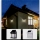 Set 4 x Lampa solara de perete, senzor de miscare, LED 3W
