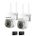 Set 2 x Camera de supraveghere wifi, card 32 GB, JT-8161QJ