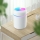 Umidificator H2O, USB, difuzor aroma, LED 3W, 300 ml, Alb