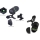 Set 4 senzori cu prindere pe lanseta + Set 10 carlige pentru pescuit